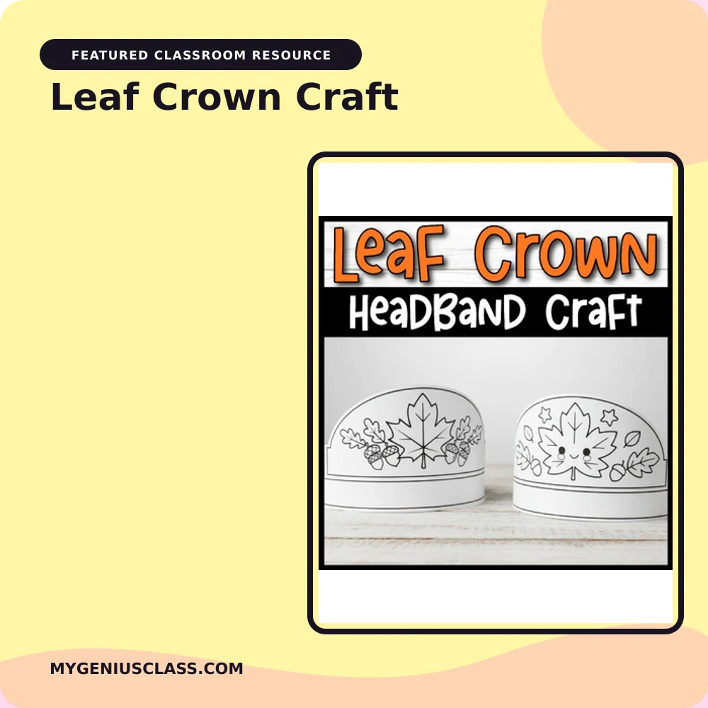Leaf Crown Craft product preview